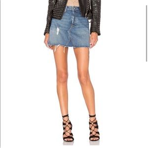 GRLFRND EVA Distressed Mini Skirt 27